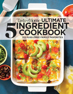 Book cover for Taste of Home Ultimate 5 Ingredient Cookbook: Save Time, Save Money, and Save Stress--Your Best Home-Cooked Meal Is Only 5 Ingredients Away!
