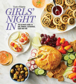 Book cover for Taste of Home Girls Night in: The Ultimate Guide to Girl Dinners, Recipes & Hosting Parties
