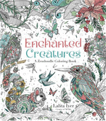 Book cover for Enchanted Creatures: A Zendoodle Coloring Book