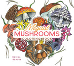 Book cover for Magical Mushrooms Coloring Book
