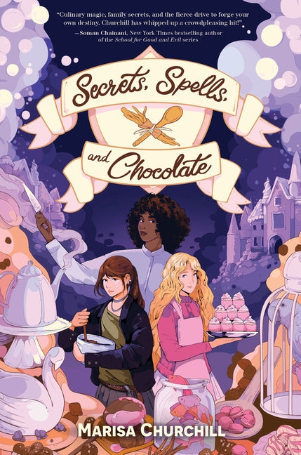 Book cover for Secrets, Spells, and Chocolate