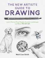 Book cover for New Artist's Guide to Drawing: Learn How to Draw People, Animals, Landscapes and More the Easy Way