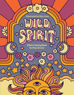 Book cover for Wild Spirit: A Retro Coloring Book for Peace & Love