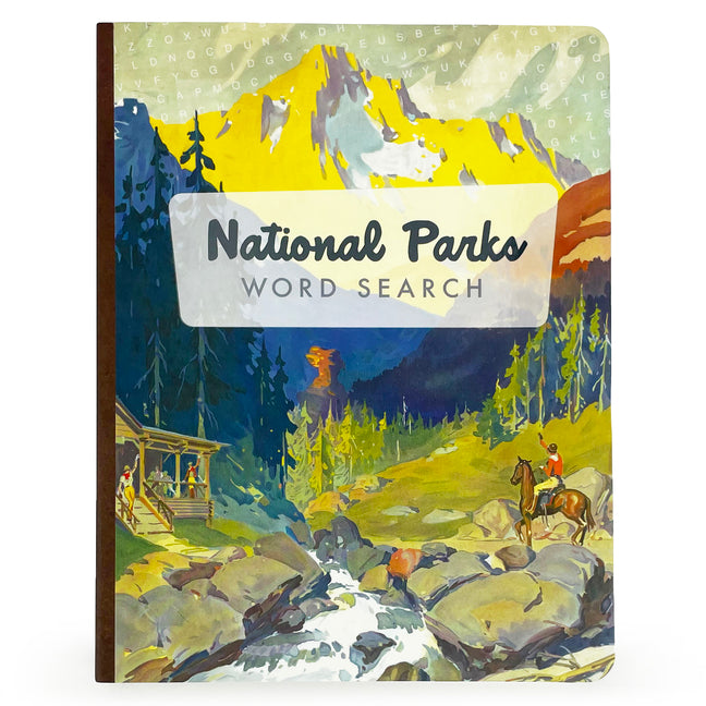 Book cover for National Parks Word Search