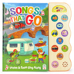 Book cover for Songs That Go: Vroom & Zoom Sing Along