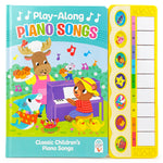 Book cover for Play-Along Piano Songs