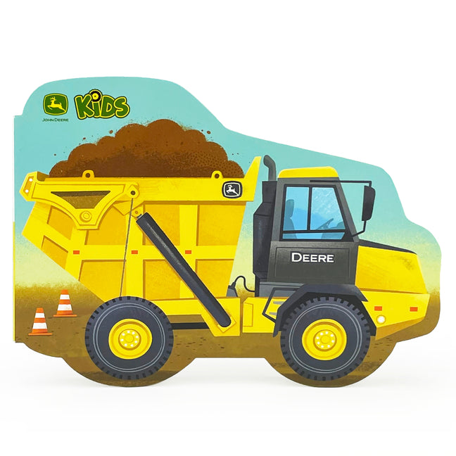 Book cover for John Deere Kids How Dump Trucks Work