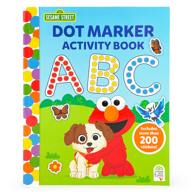 Book cover for Sesame Street Dot Marker Activity Book ABC