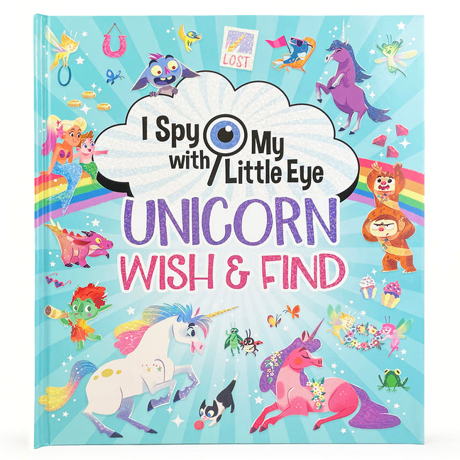 Book cover for Unicorn Wish & Find (I Spy with My Little Eye)