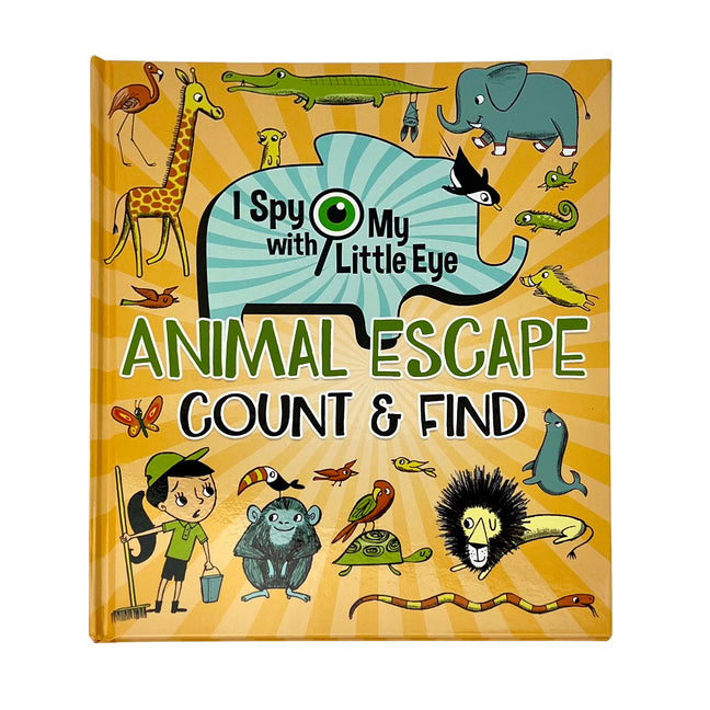 Book cover for Animal Escape Count & Find (I Spy with My Little Eye)