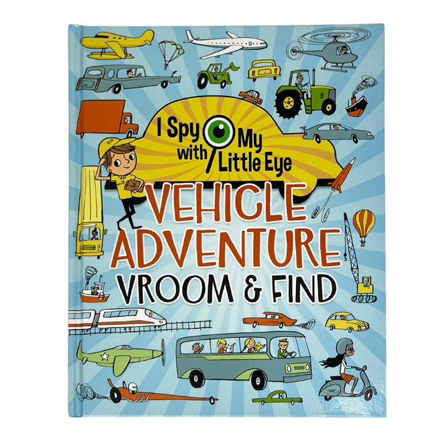 Book cover for Vehicle Adventure Vroom & Find (I Spy with My Little Eye)