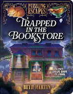 Book cover for Puzzling Escapes Trapped in the Bookstore