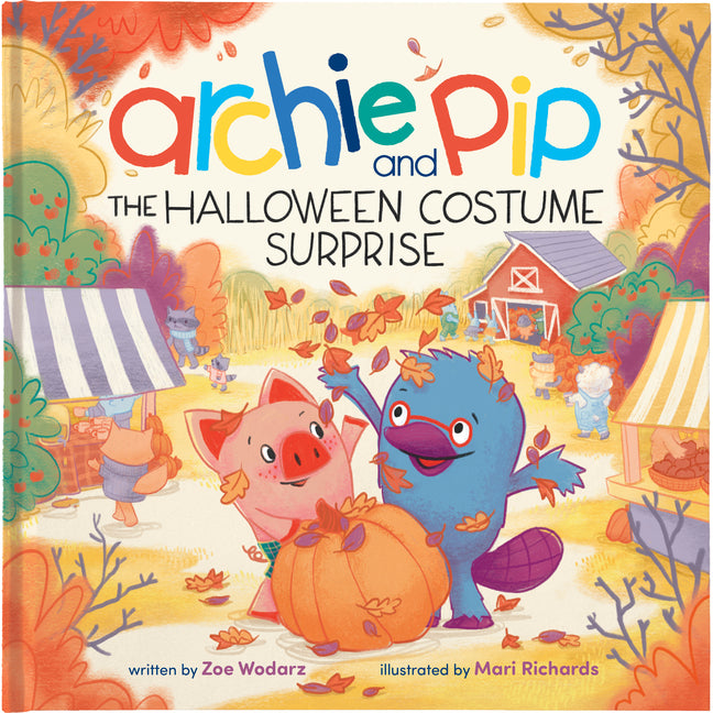 Book cover for Archie & Pip the Halloween Costume Surprise
