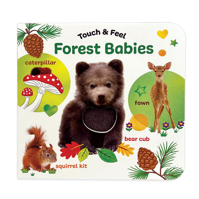 Book cover for Touch & Feel Forest Babies