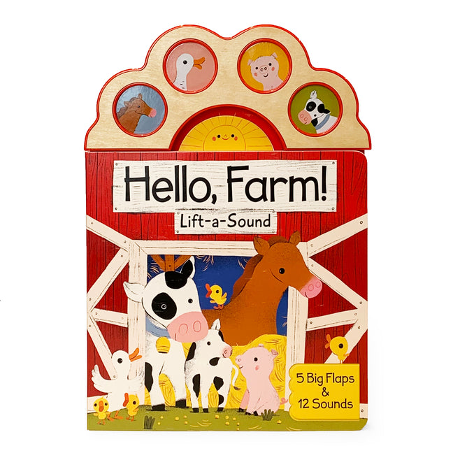 Book cover for Hello, Farm!