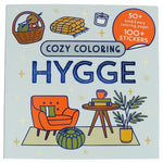 Book cover for Cozy Coloring Hygge: With Stickers