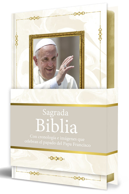 Book cover for Biblia Católica: Edición Conmemorativa del Papa Francisco (Acolchada) / Catholic Bible: Commemorative Edition Pope Francis (Padded)