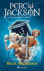 Book cover for Percy Jackson: El Ladrón del Rayo / The Lightning Thief: Percy Jackson and the O Lympians