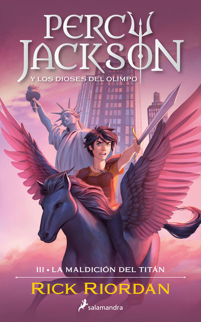 Book cover for La Maldición del Titán / The Titan's Curse
