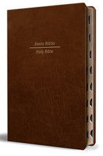 Book cover for Biblia Bilingüe Reina Valera 1960 (Esv) Letra Grande Símil Piel Marrón Con Índice/ Bilingual Bible Rvr 1960 (Esv) Large Print Brown Leathersoft with T