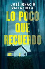 Book cover for Lo Poco Que Recuerdo / How Little I Remember