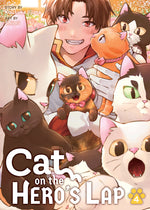 Book cover for Cat on the Hero's Lap Vol. 4