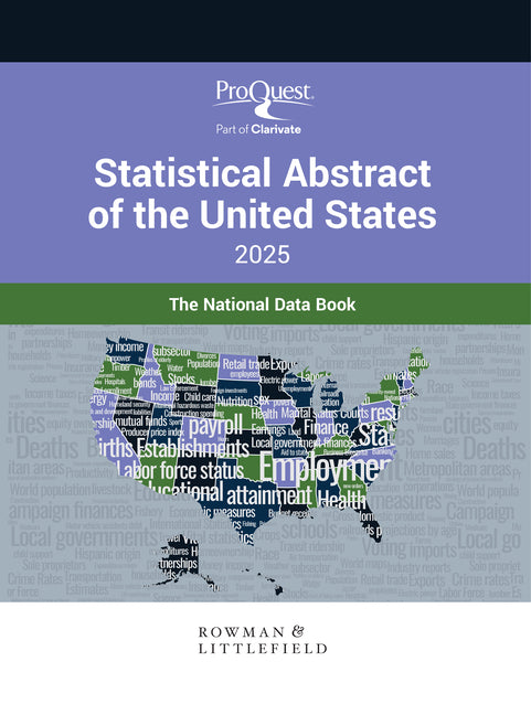 Book cover for Proquest Statistical Abstract of the United States 2025: The National Data Book