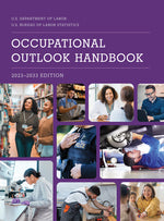 Book cover for Occupational Outlook Handbook, 2023-2033