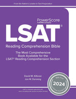 Book cover for Powerscore LSAT Reading Comprehension Bible