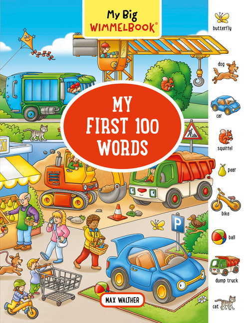 Book cover for My Big Wimmelbook(r) - My First 100 Words