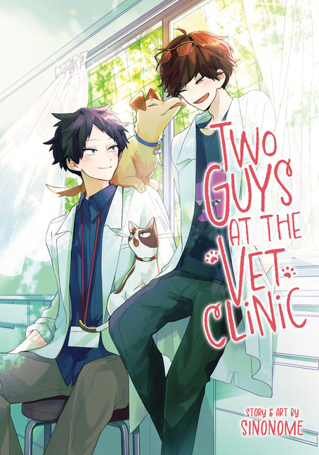Book cover for Two Guys at the Vet Clinic