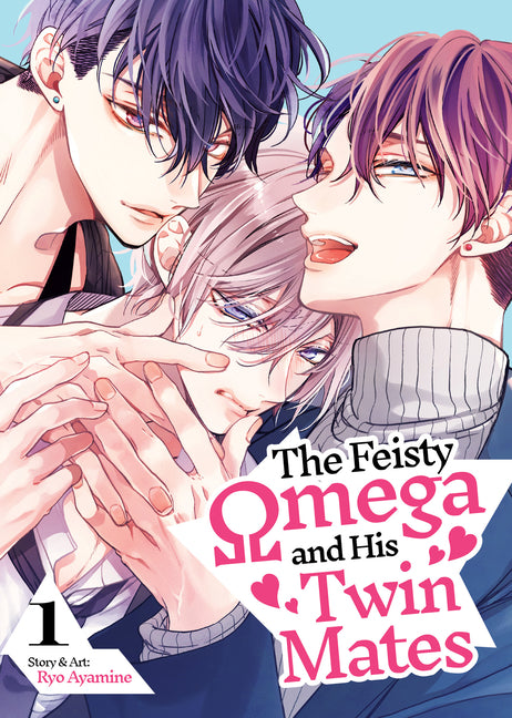 Book cover for Feisty Omega and His Twin Mates Vol. 1