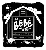Book cover for El Bebé Ve Animales de Granja: Un Libro de Cartón de Alto Contraste Para Bebés