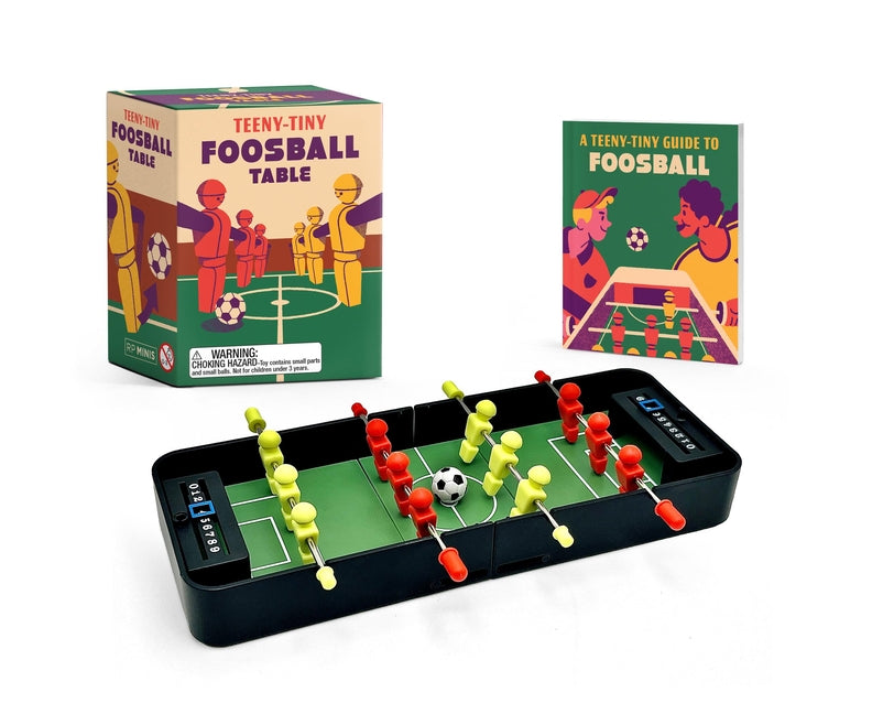 Book cover for Teeny-Tiny Foosball Table: Let's Roll!