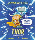 Book cover for Little Myths Thor: The Making of a God