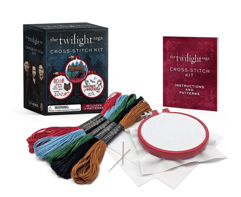 Book cover for Twilight Saga Cross-Stitch Kit: Includes 4 Patterns