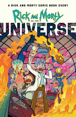 Book cover for Rick and Morty vs. the Universe