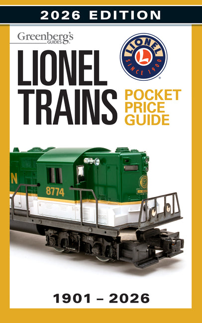 Book cover for Lionel Trains Pocket Price Guide 1901-2026