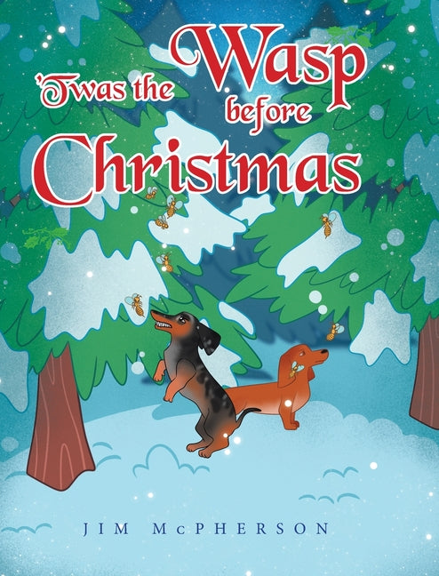 Book cover for 'Twas the Wasp before Christmas