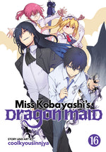 Book cover for Miss Kobayashi's Dragon Maid Vol. 16