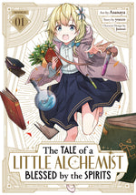 Book cover for Tale of a Little Alchemist Blessed by the Spirits (Manga) Vol. 1