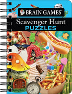 Book cover for Brain Games - To Go - Scavenger Hunt Puzzles