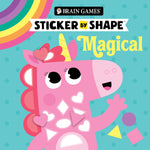 Book cover for Brain Games - Sticker by Shape: Magical (for Kids Ages 3-6)