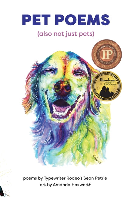 Book cover for Pet Poems (also not just pets)