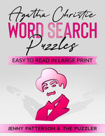 Book cover for Agatha Christie Word Search Puzzles: Easy to Read in Large Print