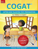 Book cover for COGAT Test Prep Grade 4 Level 10