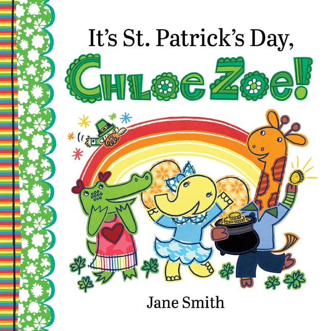 Book cover for It's St. Patrick's Day, Chloe Zoe!
