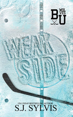 Book cover for Weak Side: A Fake Dating Hockey Romance (Special Edition)