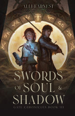 Book cover for Swords of Soul and Shadow: A Science Fantasy Romance Series
