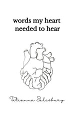 Book cover for words my heart needed to hear